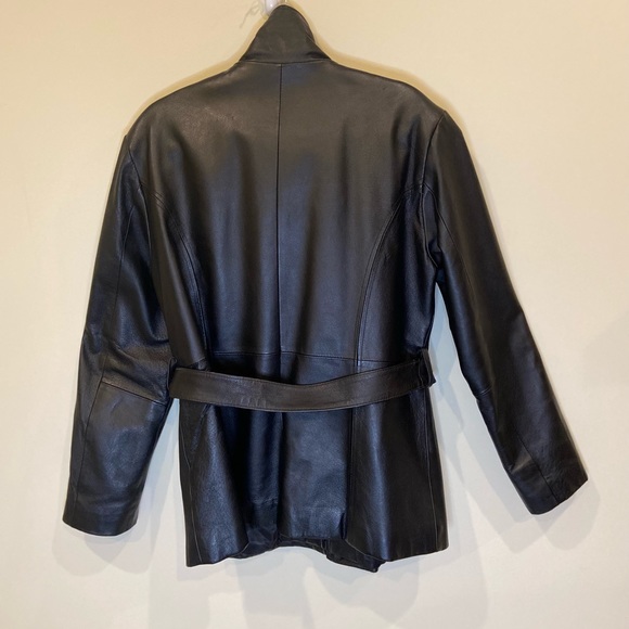 FAIRWEATHER REAL LEATHER JACKET - Picture 2 of 11